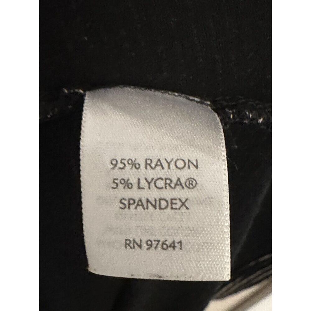 Womens J.Jill Black White Striped Dress 3/4Sleeve, Casual Business, Size Medium - Picture 2 of 7